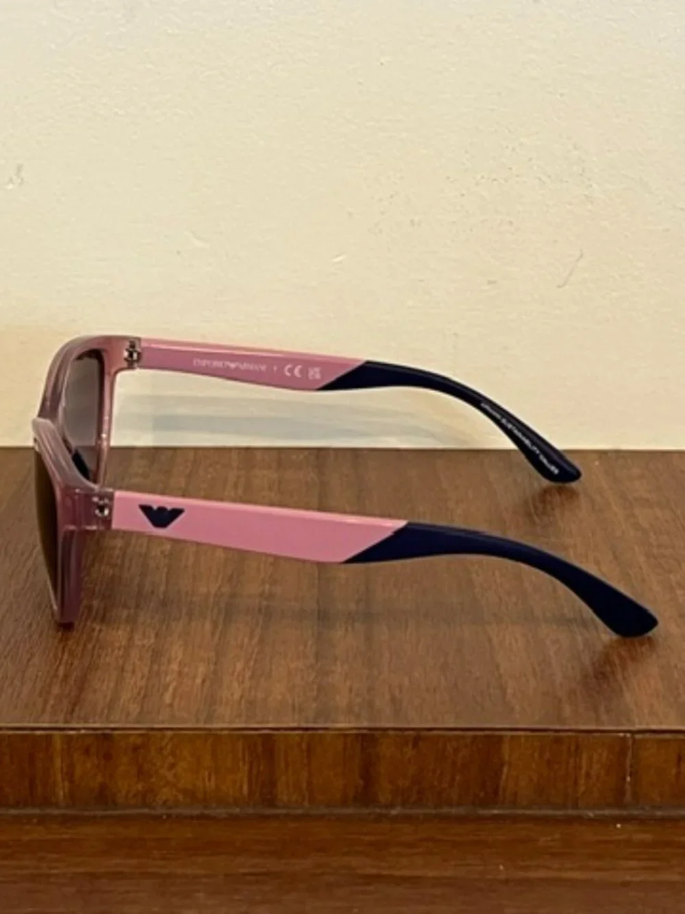 Emporio Armani EK4003 Pink/Purple Sunglasses, 5376/46, 48-17-125 2N